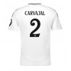 Real Madrid Daniel Carvajal #2 Hemmatröja 2024-25 Korta ärmar